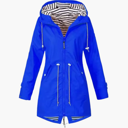 Veste de pluie imperméable à capuche pour l'extérieur