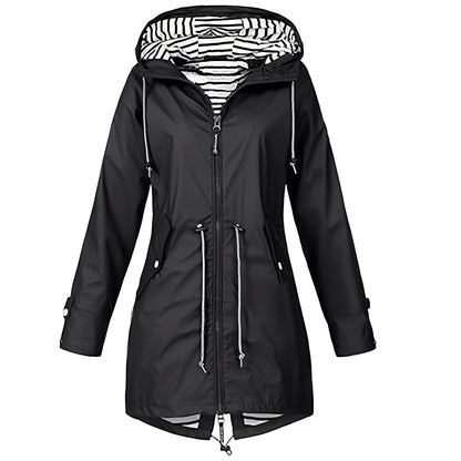 Veste légère femme à capuche pour l'extérieur