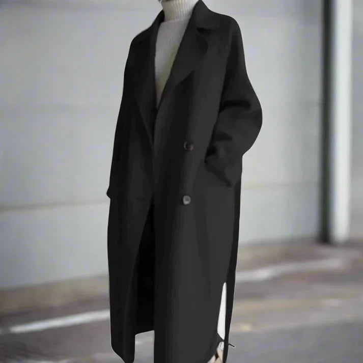 Manteau long femme élégant chic