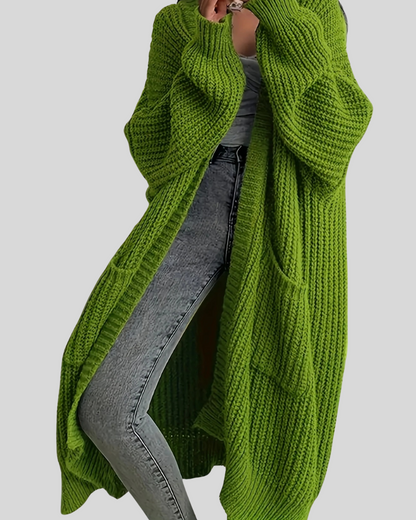 Long cardigan élégant pour femme