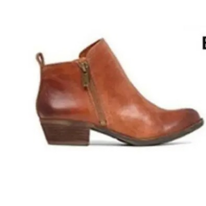 Bottines confortables Petit talon Aspect daim