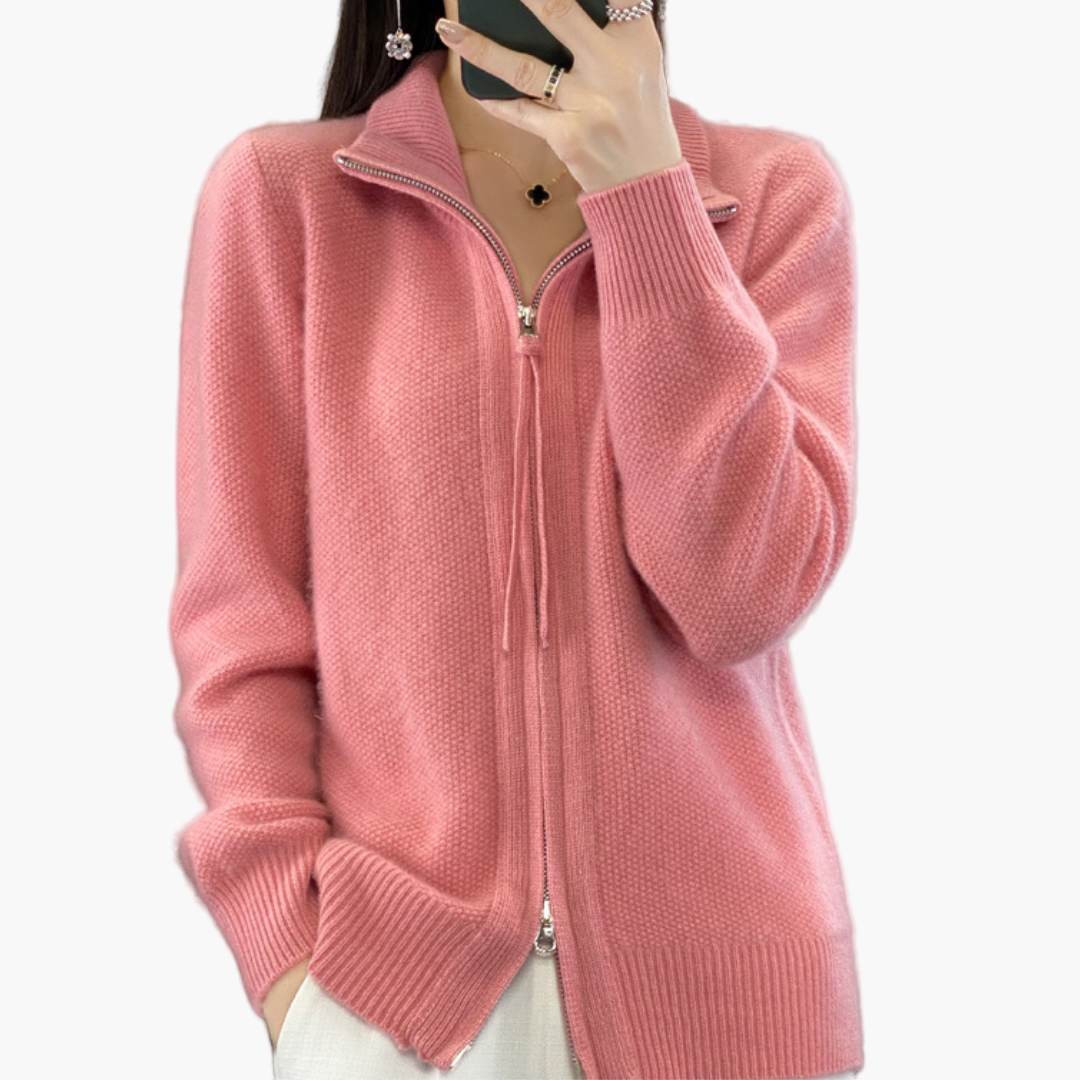 Gilet moderne zippé élégant
