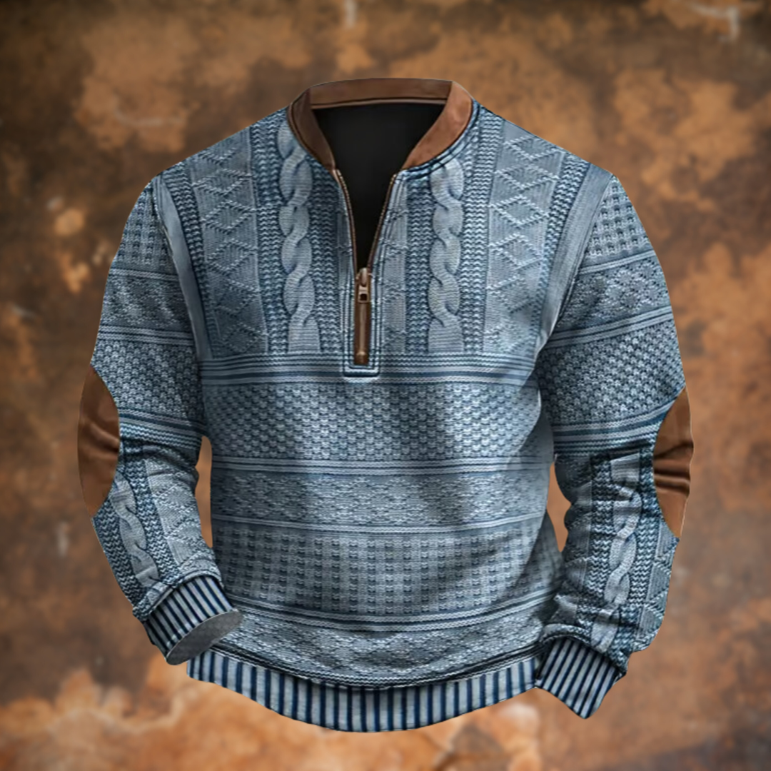 Herren Winterjacke Klassisch Fellgefüttert Schwarz - IdealeKleiden