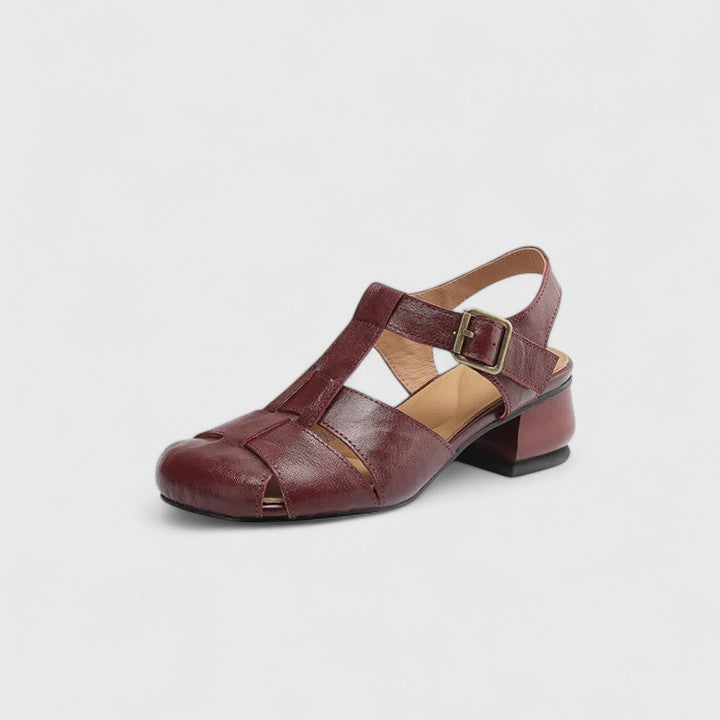 Sandales Femme Bout Ouvert Talon Haut Élégant