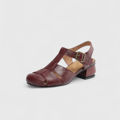 Sandales Femme Bout Ouvert Talon Haut Élégant