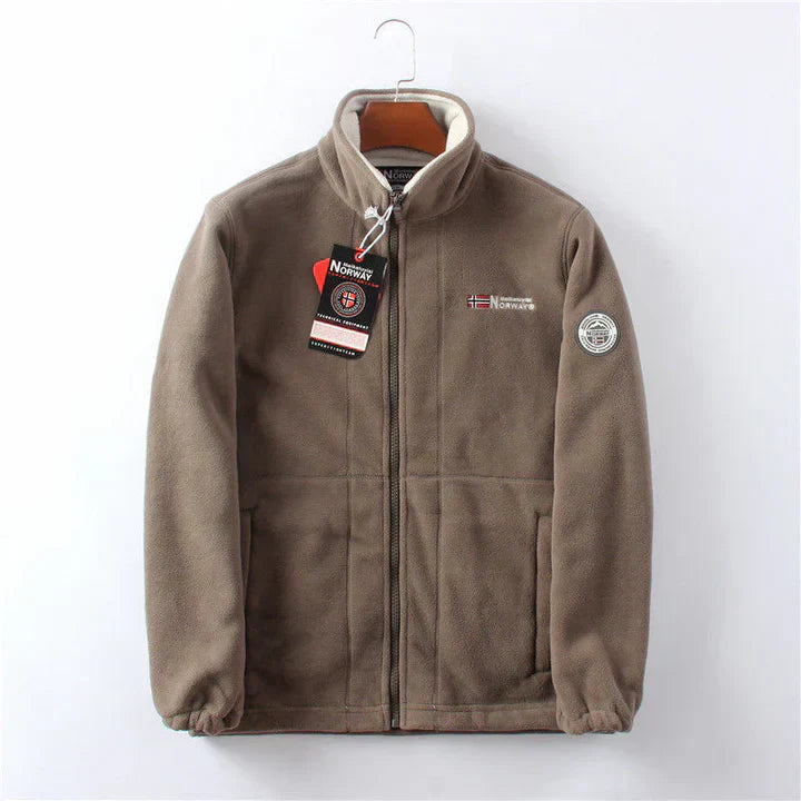 Veste polaire homme coupe-vent confortable