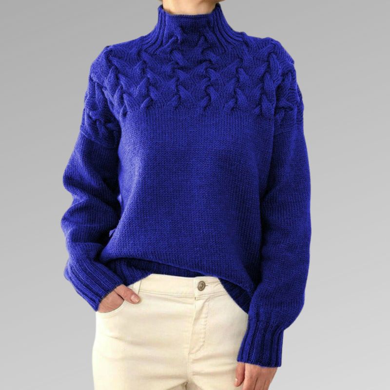 Col roulé élégant et chaud