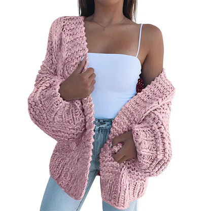 Pull en peluche grande taille pour femme