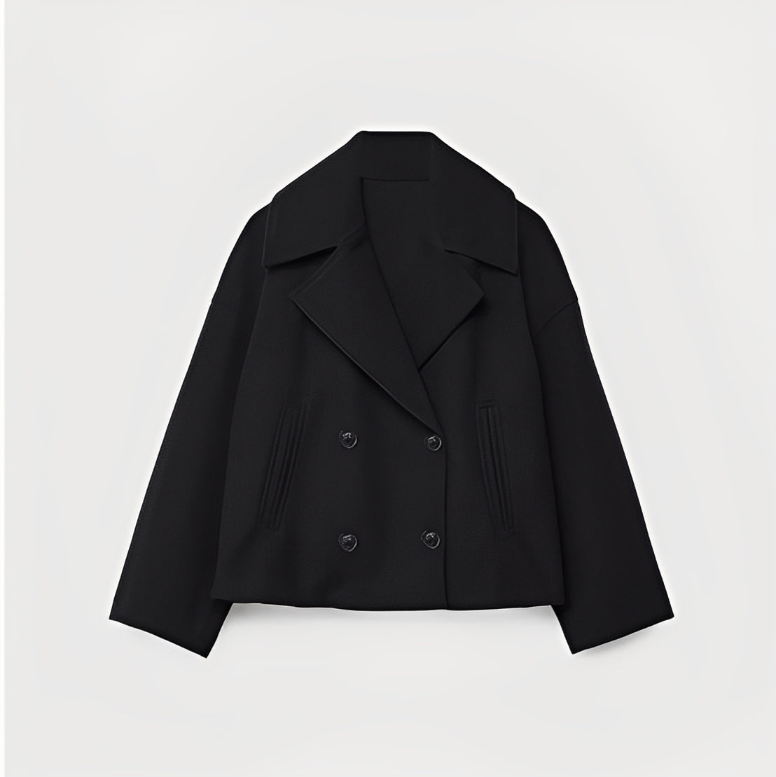 Veste courte confortable pour femme style décontracté