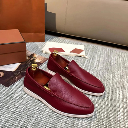 Elegante Herren Loafer Leder Luxus Qualität - IdealeKleiden