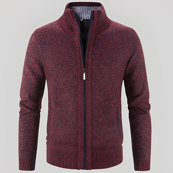 Cardigan zippé pratique pour hommes