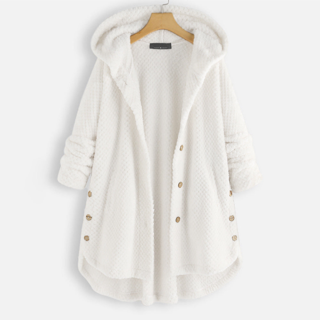 Manteau d'hiver femme chaud capuche élégant