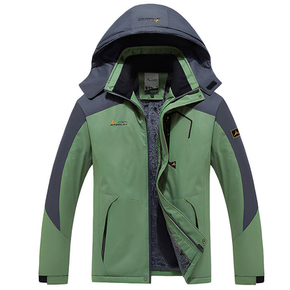 Veste chaude pour femme en polaire à l'intérieur