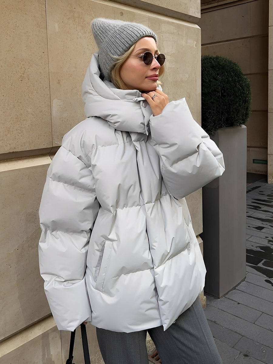 Manteau d'hiver chaud et rembourré pour femme