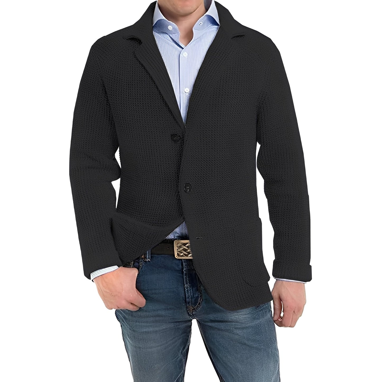 Veste élégante pour homme avec poches à rabat