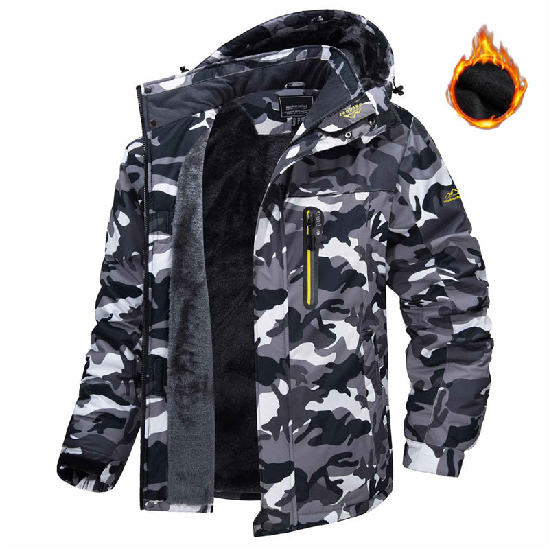 Élégante veste d'hiver pour hommes Chaude & Chic