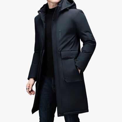 Veste d'hiver homme Capuche Élégante Chaude