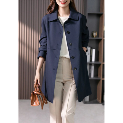 Trench-coat Femme Cintrée Classique