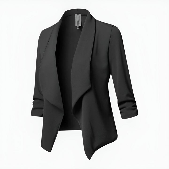 Blazer long élégant pour femme, style manteau