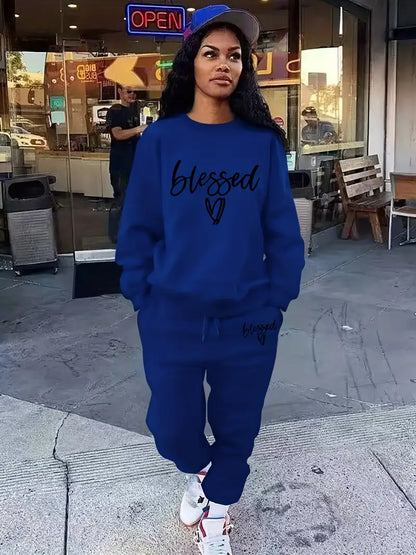 Ensemble de survêtement femme élégant sportif