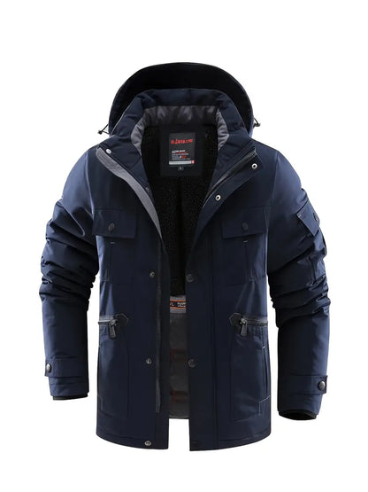 Herren Pufferjacke Stylisch Warm - IdealeKleiden