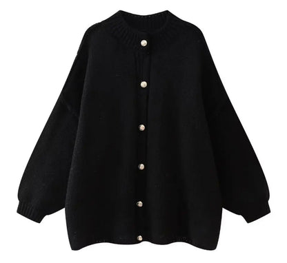 Gilet en maille souple oversized pour femme