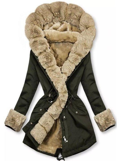 Gian - Veste d'hiver avec doublure intérieure en peluche douce