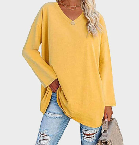 Stylisher Pullover Langärmlig Damen - IdealeKleiden