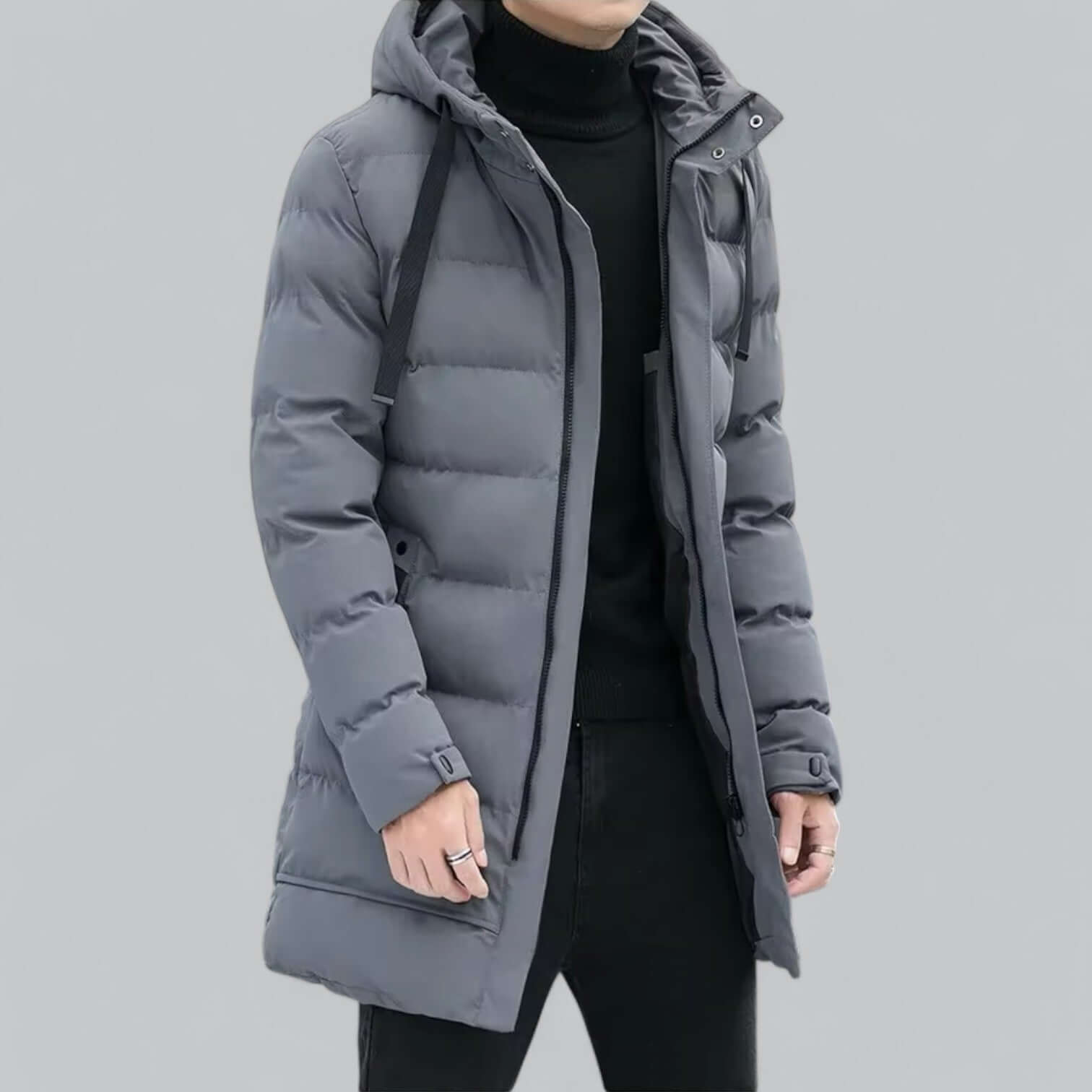 Warme Winterparka Langjacke Damen - IdealeKleiden