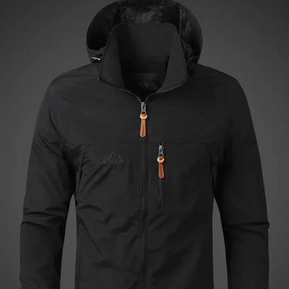 Veste outdoor imperméable et coupe-vent pour homme, veste de pluie