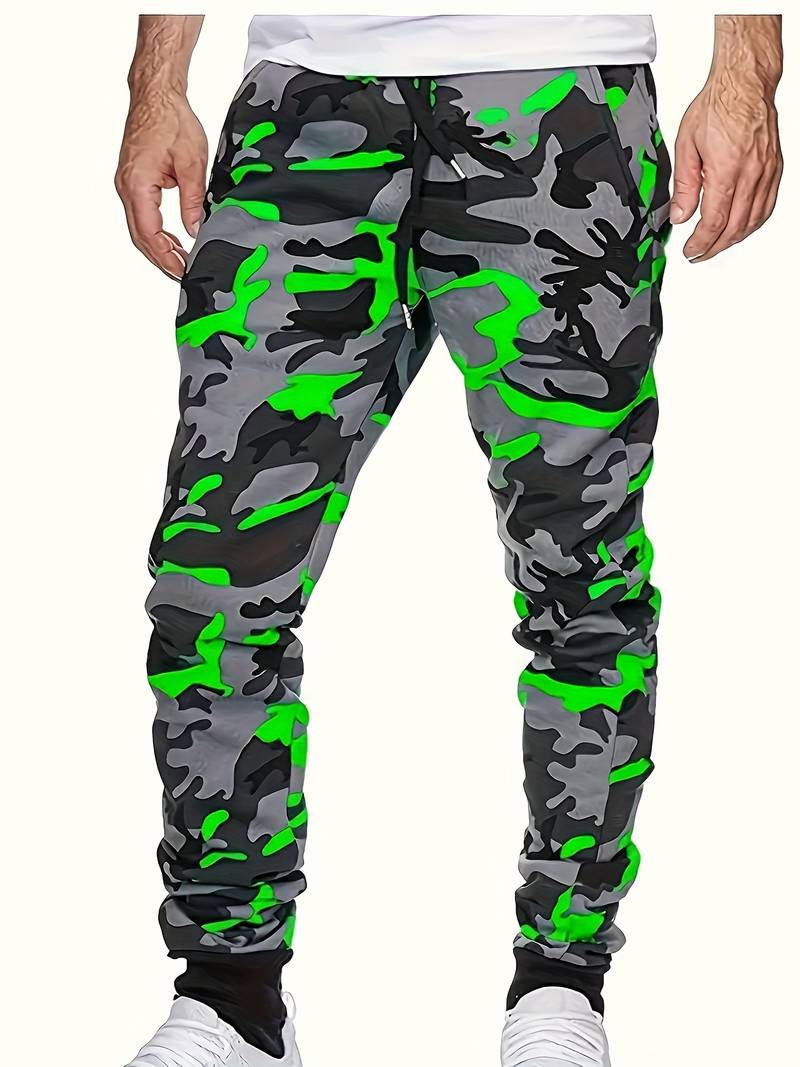 Pantalon homme camouflage style militaire