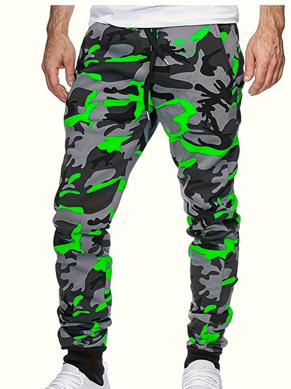 Pantalon homme camouflage style militaire