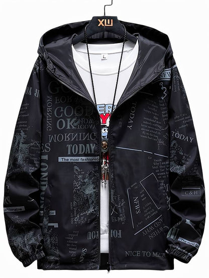 Veste réversible décontractée pour hommes