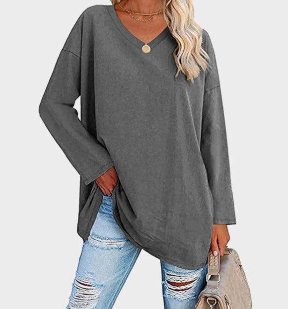 Pull élégant à manches longues pour femme