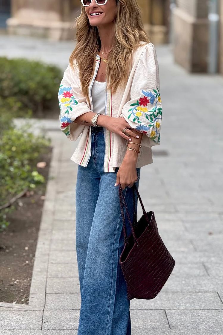 Veste Boho Chic Femme