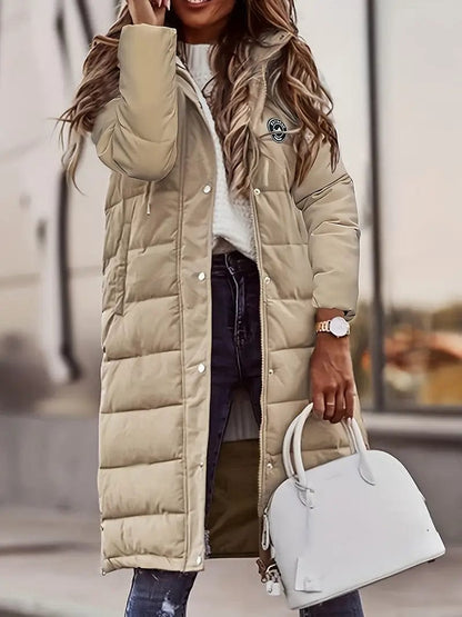 Manteau long chic d'hiver pour femme
