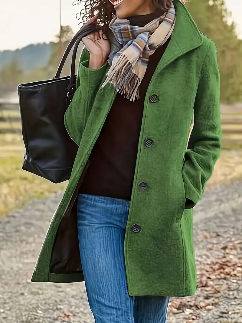 Robe d'hiver chaude | Manteau double face pour femme