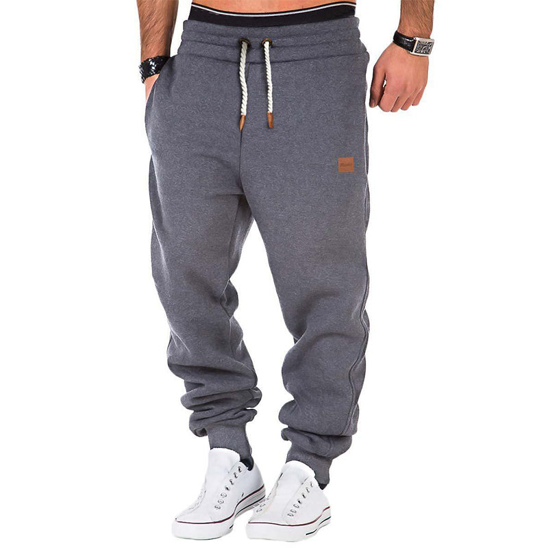 Bequeme Herren Jogginghose Weich Fleece Elastisch - IdealeKleiden
