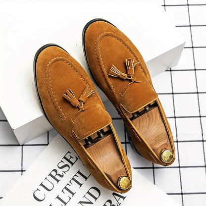 Chaussons homme style vintage