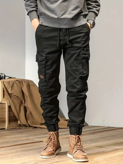 Pantalon cargo homme confortable décontracté