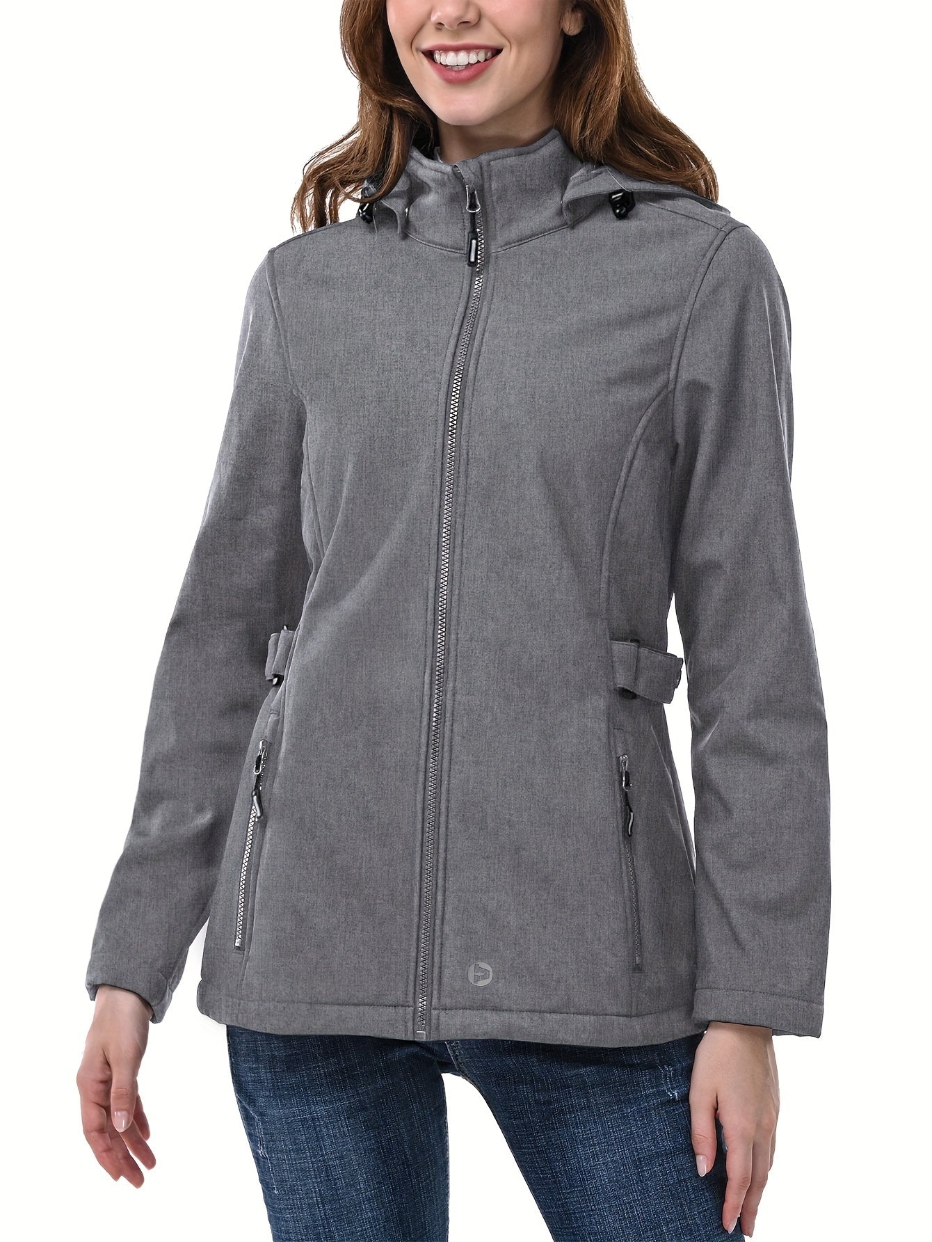 Veste Softshell Femme Coupe-vent Déperlante