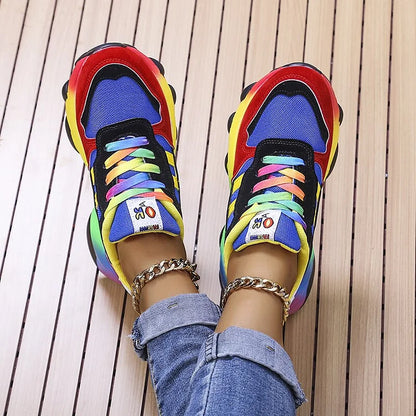 Chaussures orthopédiques colorées
