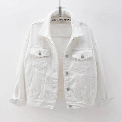 Veste courte pour femme avec boutons et poche poitrine