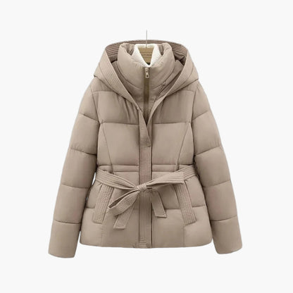 Isabella Doudoune d'hiver pour femme avec ceinture chaude et isolée