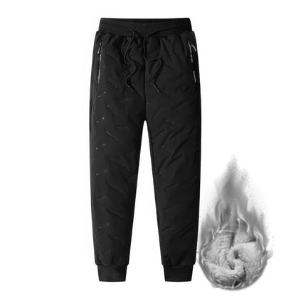 Pantalon de jogging doux en polaire doublé