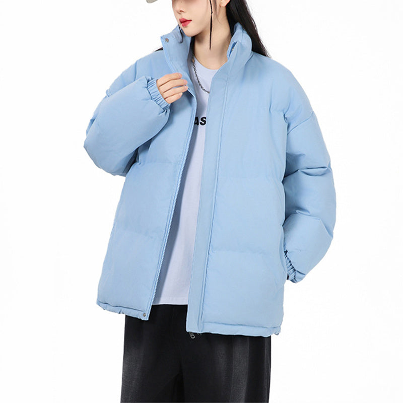 Doudoune oversize col montant chaude