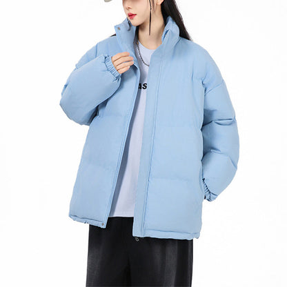 Doudoune oversize col montant chaude