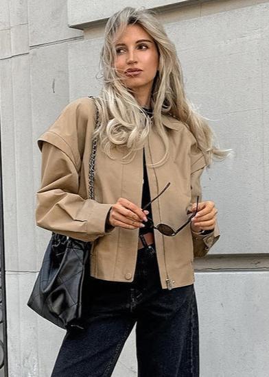 Bomber chic français quotidien