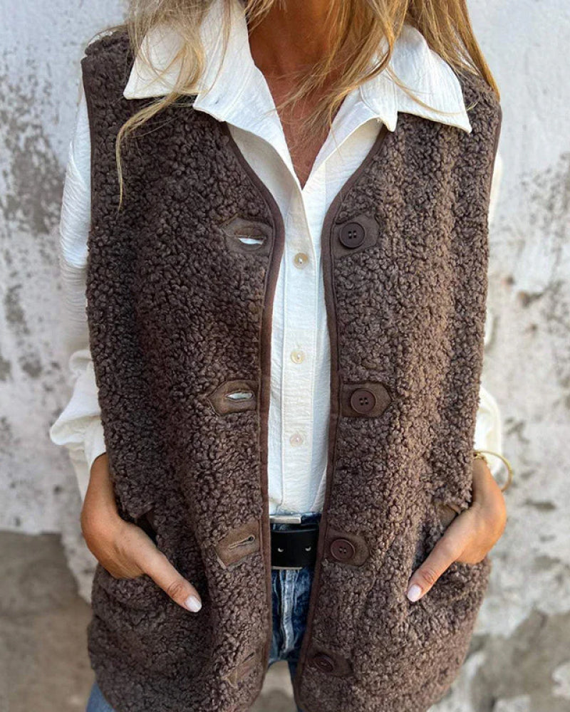 Robe Courte Automne Femme Boutons Chaude