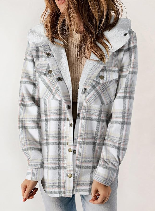 Chemise à carreaux pour homme, veste en flanelle, hiver
